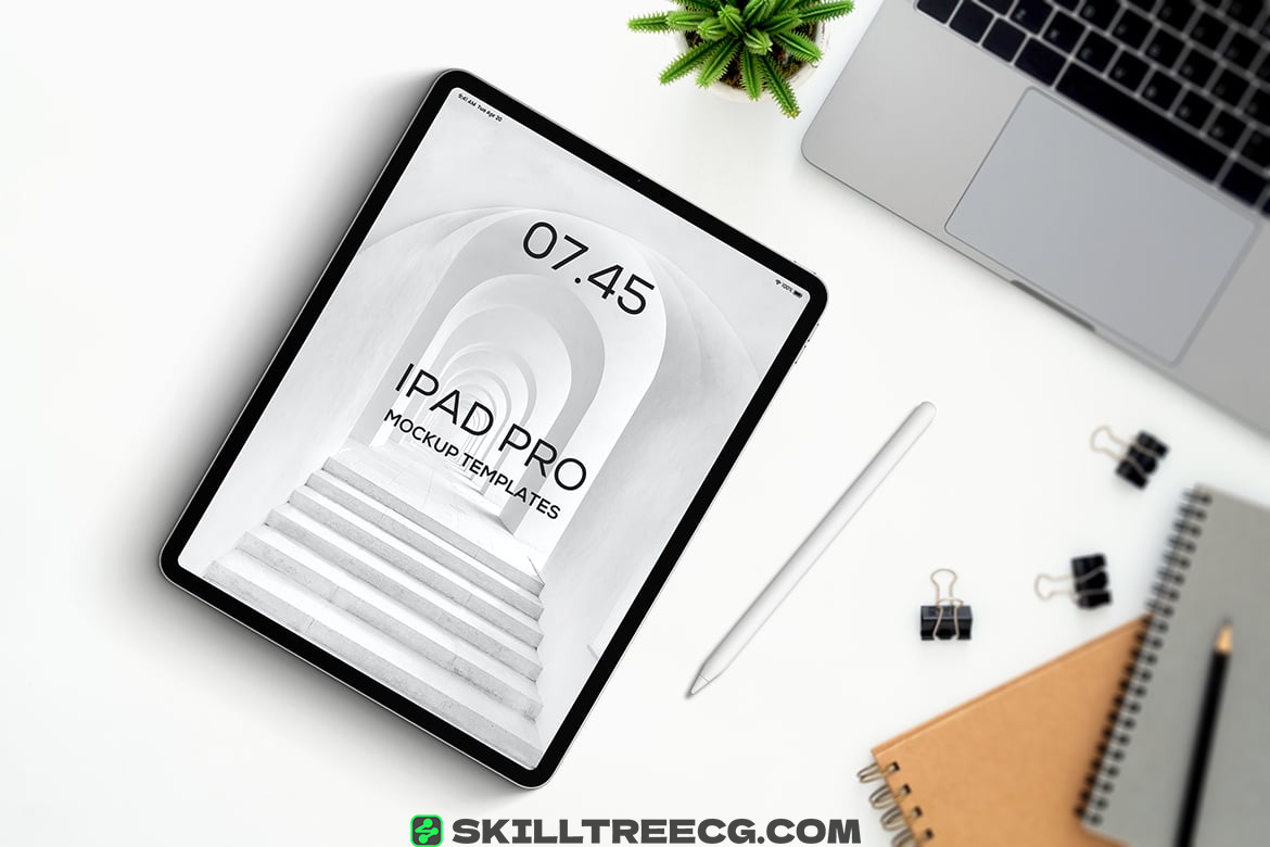 图片[3]-Stylish iPad Pro Mockup（079805）-技能树